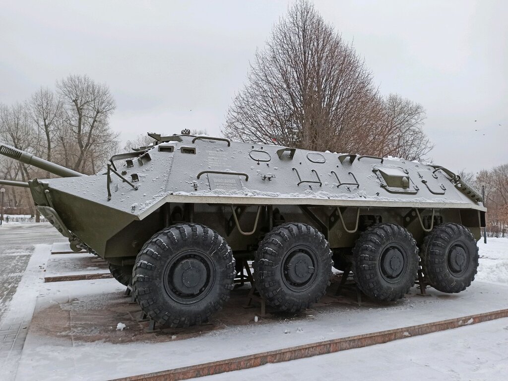 Monument to technology БТР-60ПУ, Voronezh, photo