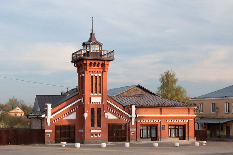 Landmark, attraction Fire Tower, Taldom, photo