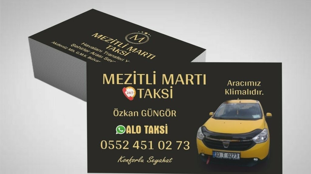 Taksi Martitaksiozkan.com, Mezitli, foto