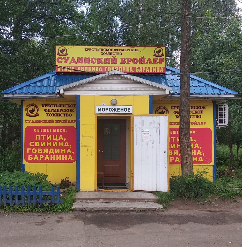 Egg and poultry meat Sudinskii broiler, Yaroslavl Oblast, photo