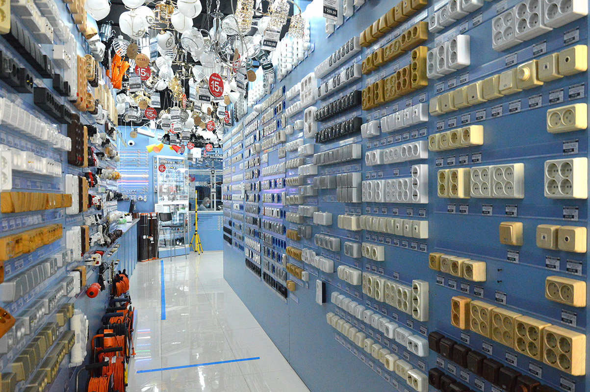  История освещения социалистической аллеи в старой части Воскресенска 