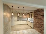 Umbrella (Kudryavtseva Street, 39) ، أعمال البناء والتشطيب