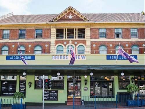 Гостиница Bridgeview Hotel Willoughby в Сиднее
