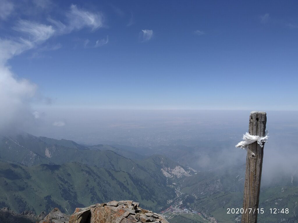 Mountain peak Peak 3590 meters, Alma‑Ata District, photo