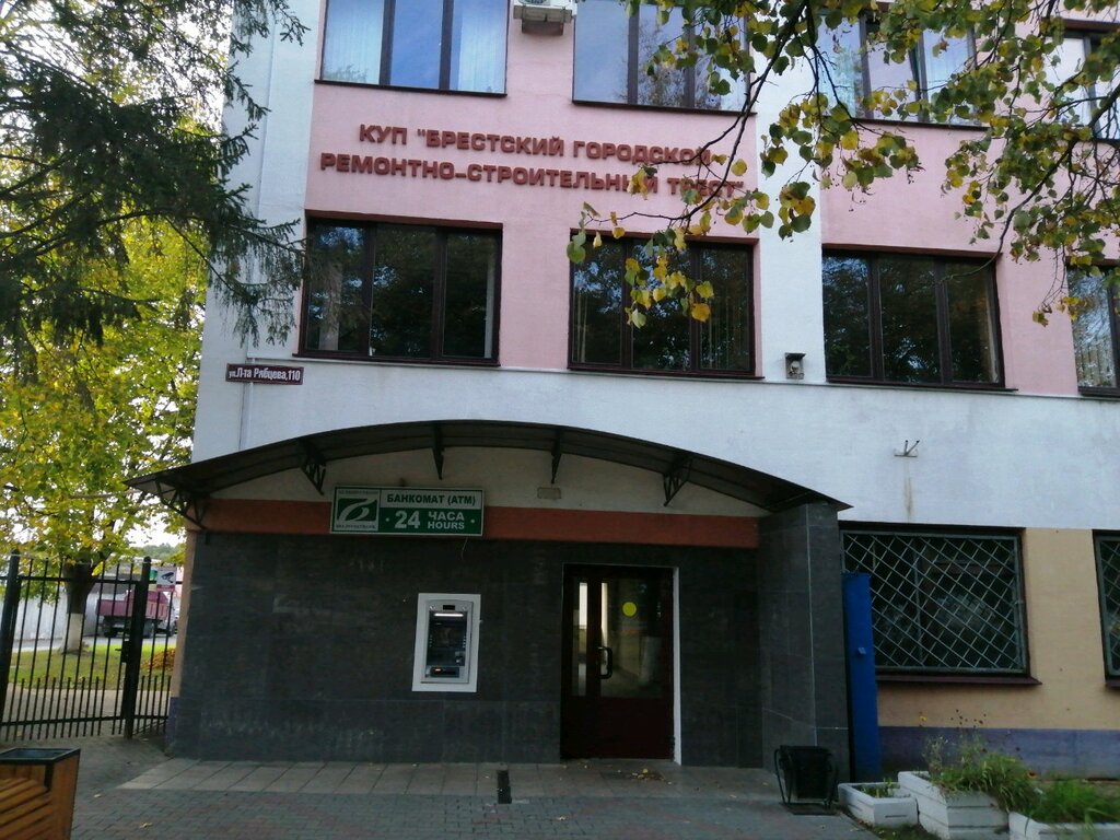 Брест улица лейтенанта рябцева карта