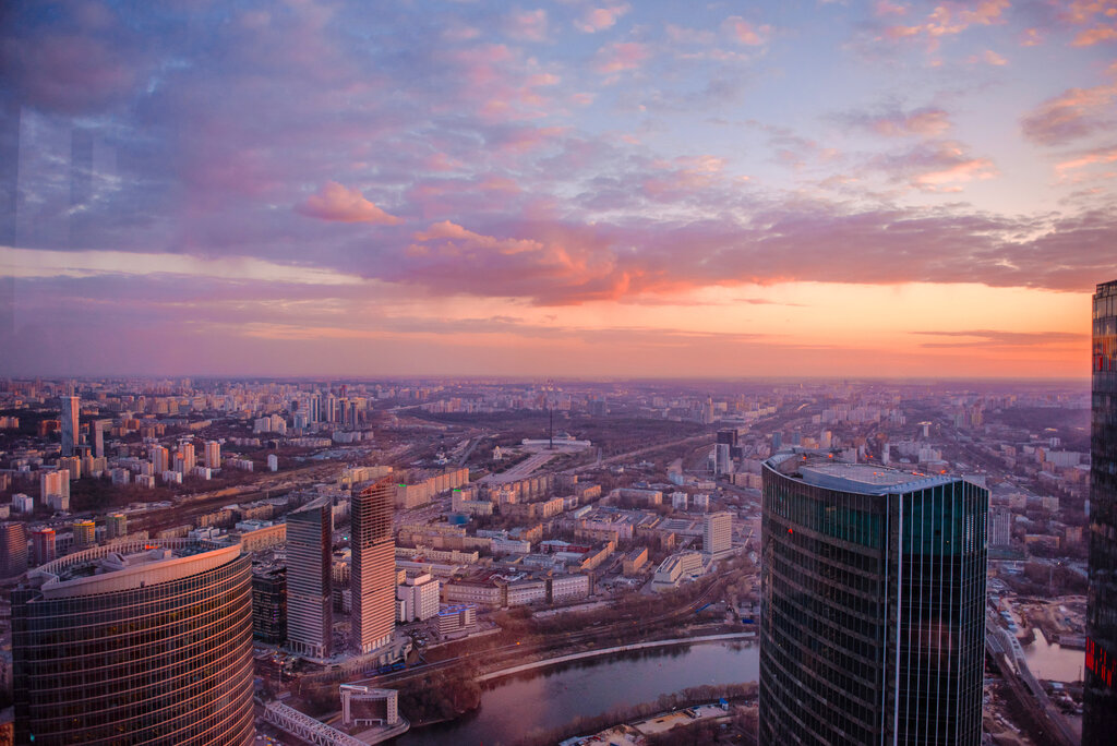 Seyir terası Panorama360, Moskova, foto