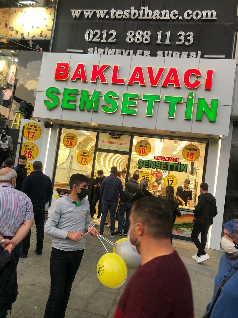 baklavaci semsettin pasta sekerleme ve tatli toptan satisi sirinevler mah seyhan sok no 13 bahcelievler istanbul turkiye yandex haritalar