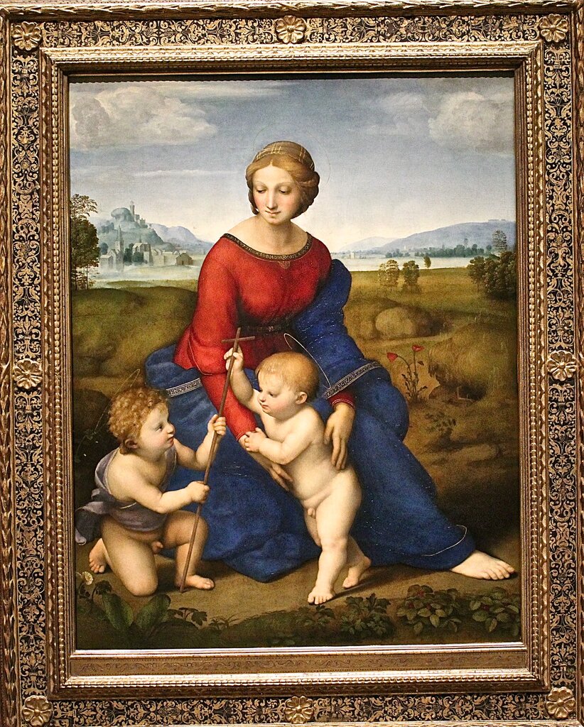 Все картины рафаэля санти