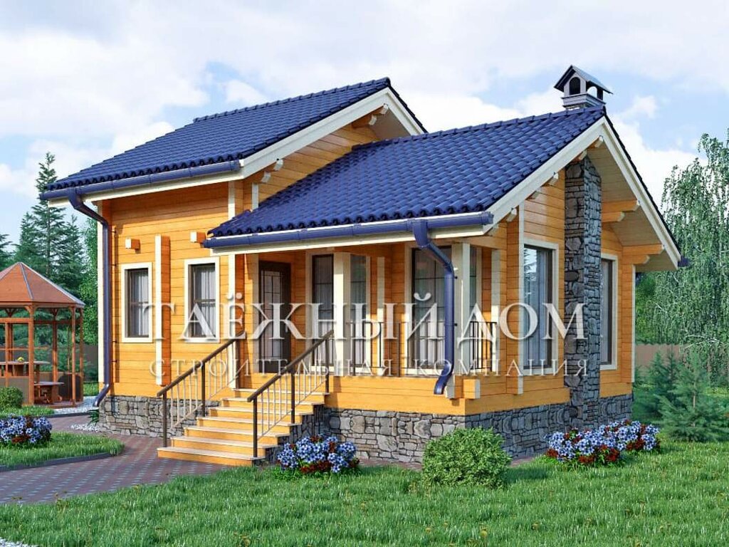 Строительство дачных домов и коттеджей Таёжный дом, Кировская область, фото