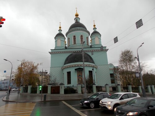 Православный храм Церковь Сергия Радонежского в Рогожской слободе, Москва, фото