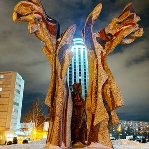 Ангел-хранитель (Republic of Tatarstan, Naberezhnye Chelny, 2nd Complex), genre sculpture