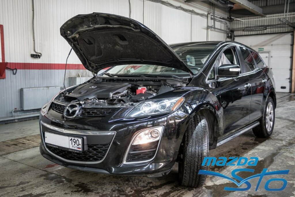 Mazda sto заправка кондиционера