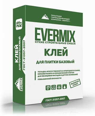 Building mixes Everest, Polevskoj, photo