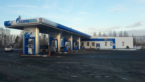Gas station Gazpromneft, Tyumen, photo