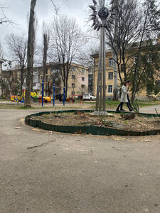 Стела с голубем (Autonomous Republic of Crimea, Simferopol, Bystroletova Square), genre sculpture