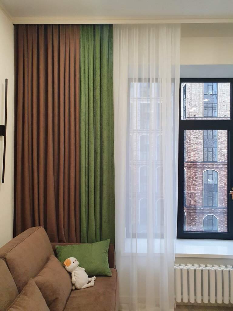 Curtains, curtain rods ArtDecorel, Stupino, photo