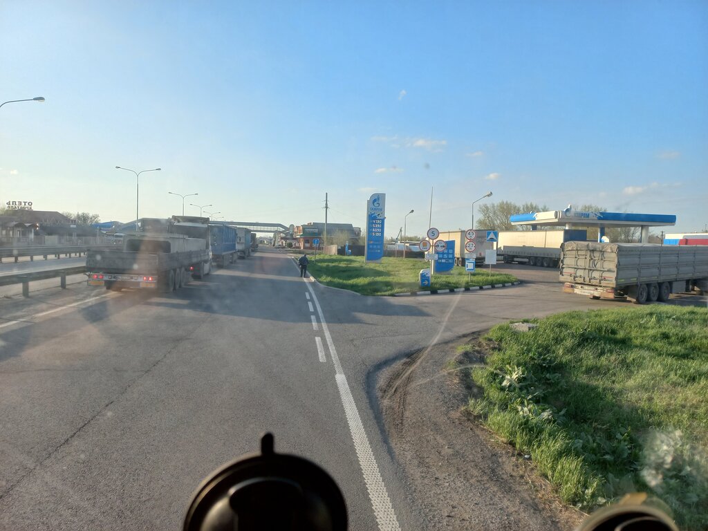 Gas station Gazprom, Krasnodar Krai, photo