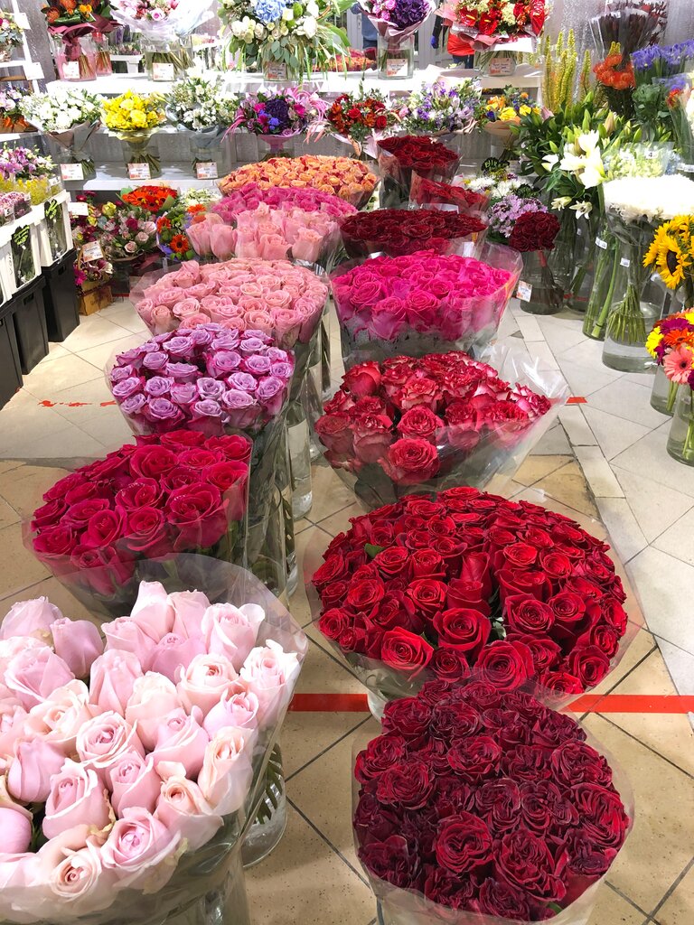 Магазин цветов Цветочный Ряд, Москва, фото