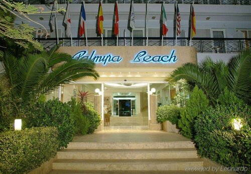 Внешний вид отеля Palmyra Beach Hotel в Муниципалитете Глифадах, фото 1