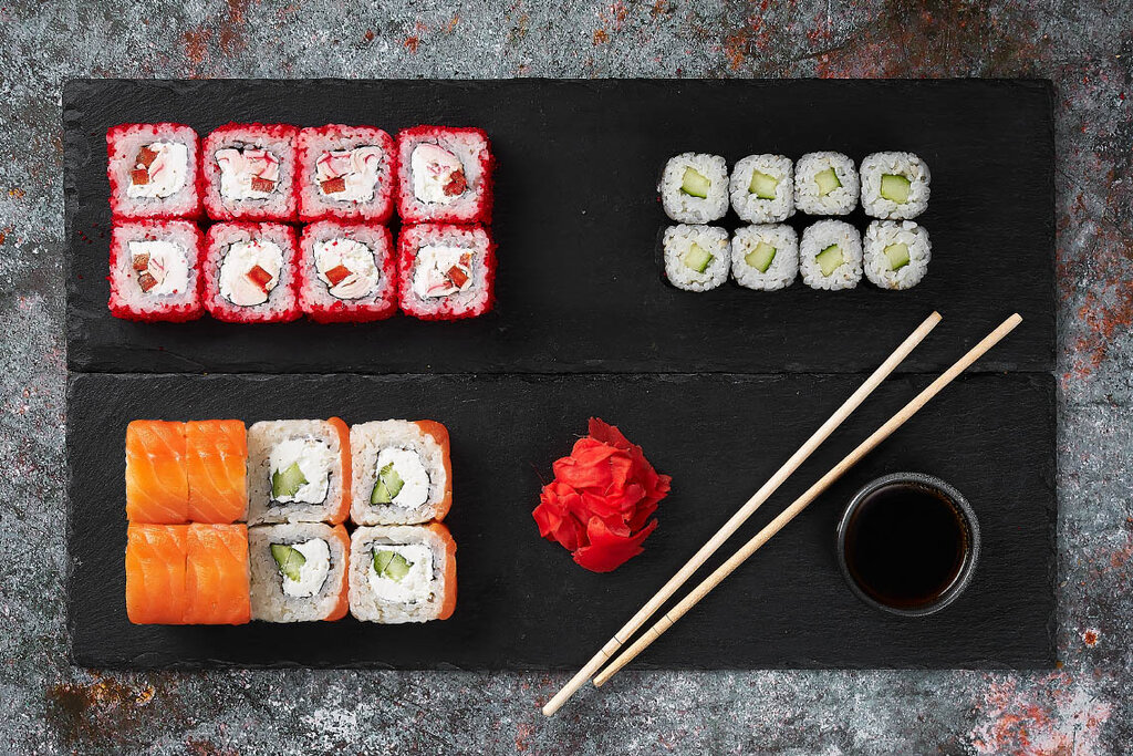 Чем отличаются роллы от суши в картинках