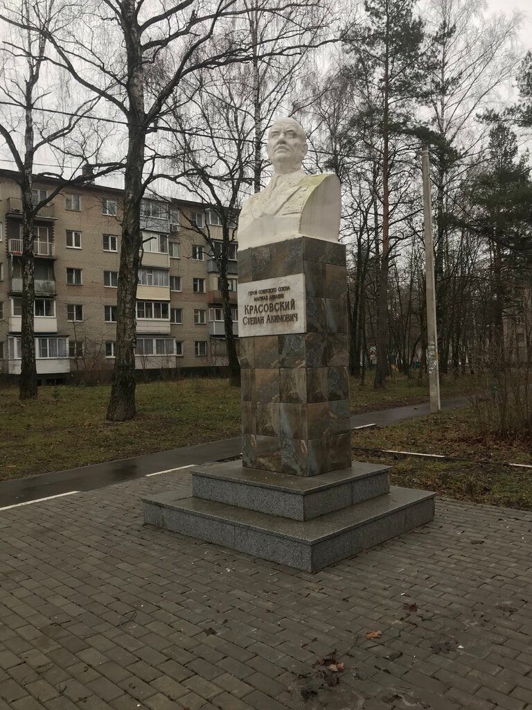 Monumento, memorial Бюст-памятник маршалу авиации С.А. Красовскому, , foto