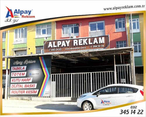 Açıkhava reklamcılığı Alpay Reklam Dijital Baskı & CNC Kesim, Yenimahalle, foto