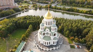 Церковь Сергия Радонежского (ул. Богданова, 21, Москва), православный храм в Москве