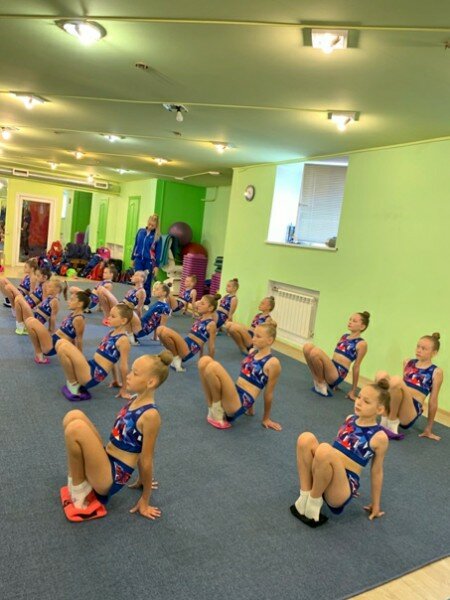 Sports club North Star rhythmic gymnastics club, Saint Petersburg, photo