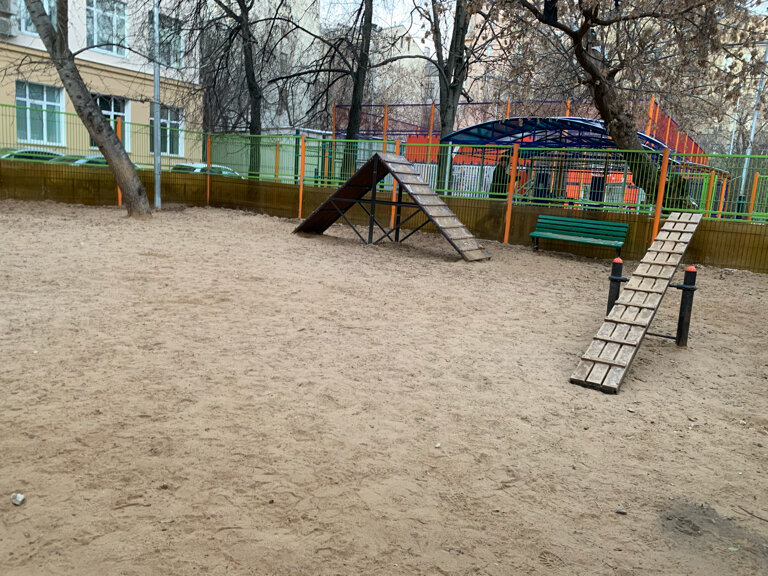 Dog park Dog park, Moscow, photo