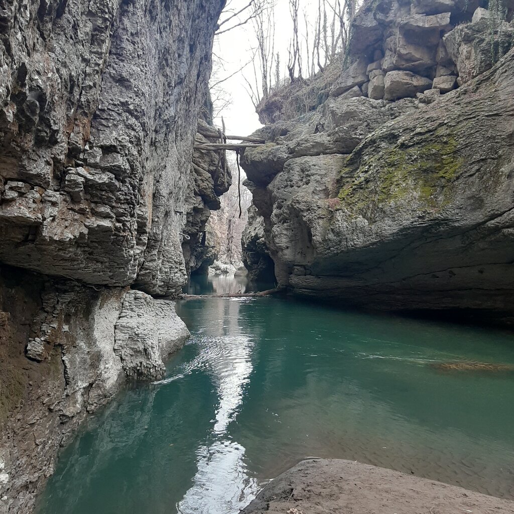 Хаджохская теснина карта маршрута
