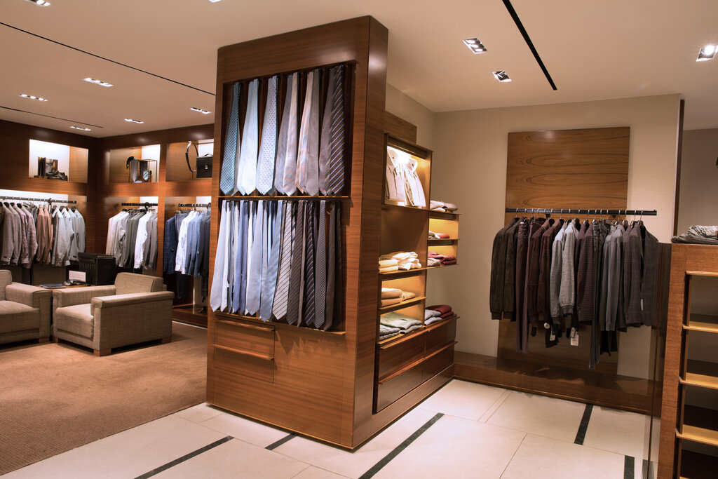 Clothing store Ermenegildo Zegna, Moscow, photo