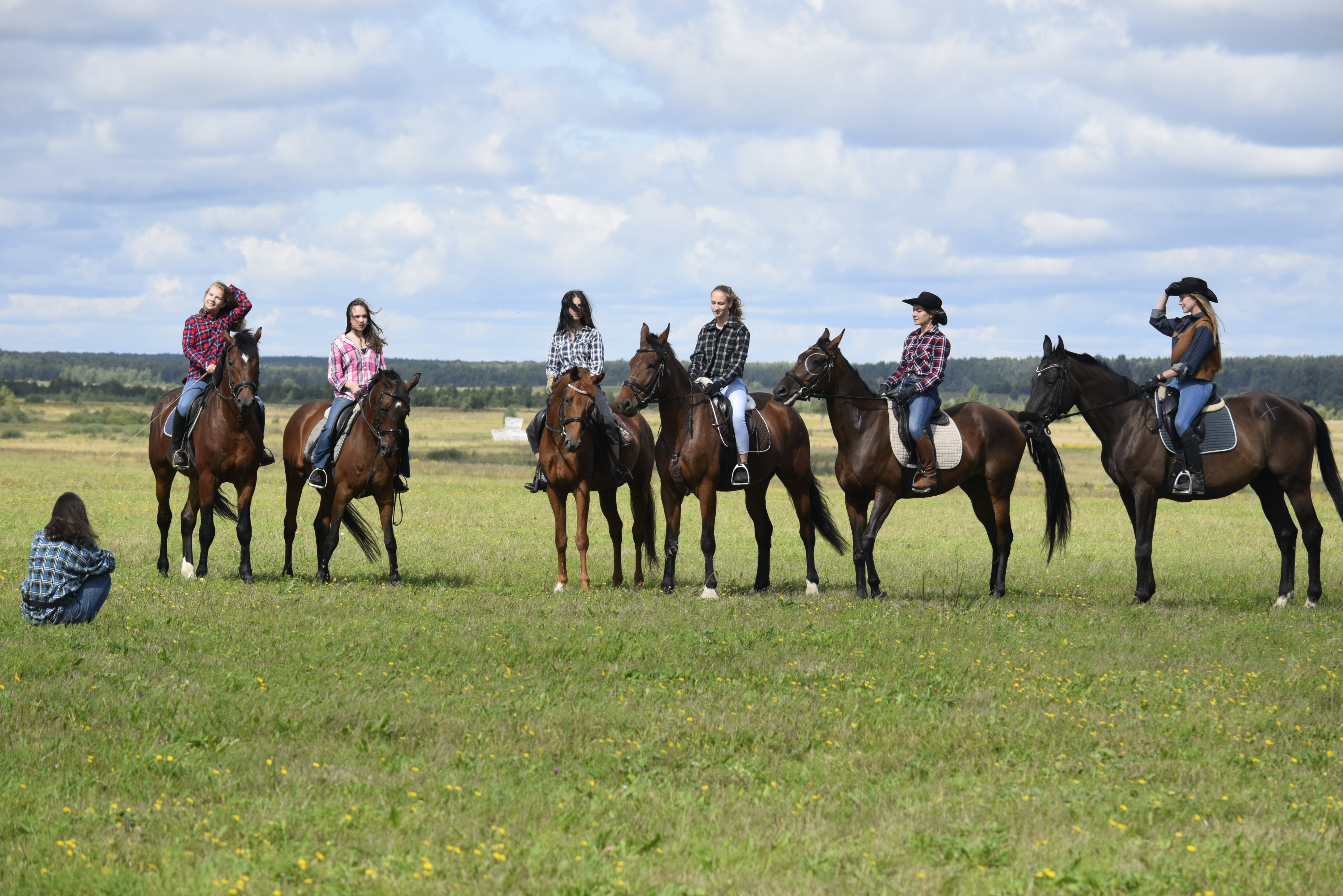 Шұлық киген орыс апай