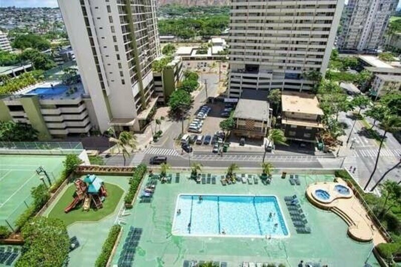 Гостиница Tower 2 Suite 1908 - Qp 1 Bedroom Home в Гонолулу