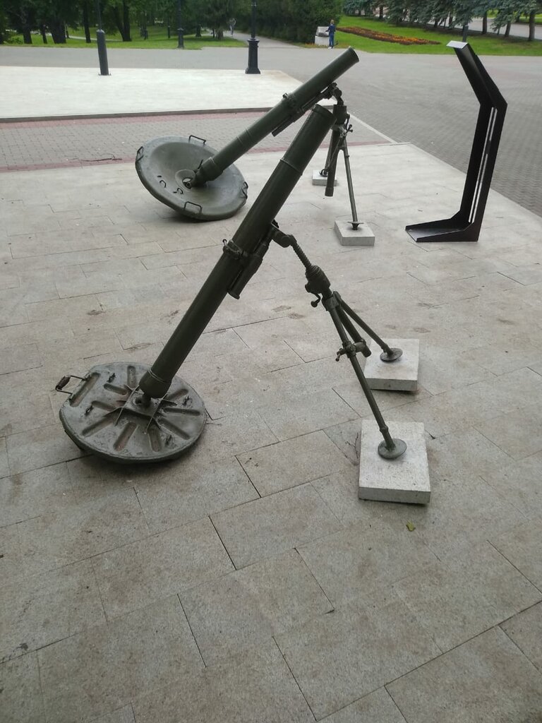 Monument to technology 82-мм миномет БМ-37, Ufa, photo
