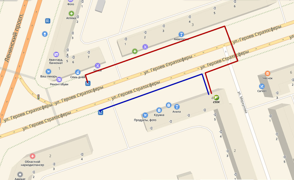 Сдэк воронеж пункты карта