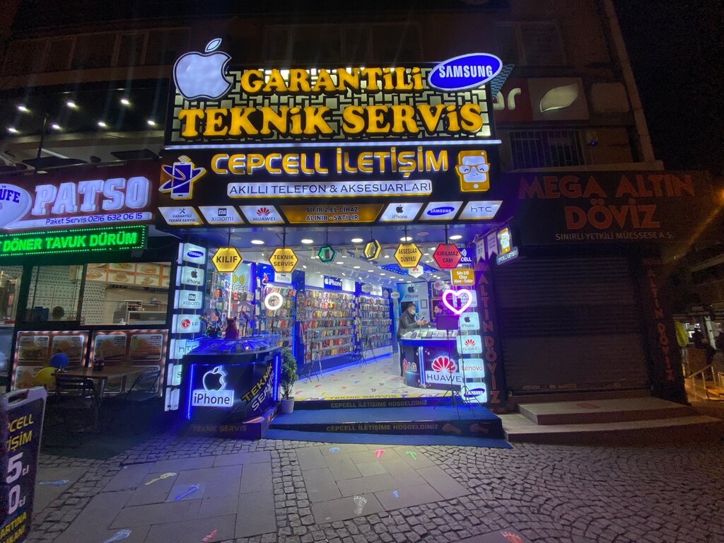 Mobile phone store Cepcell Communication, Istanbul, photo