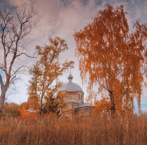 Православный храм Церковь Николая Чудотворца в Чернобаево, Рязанская область, фото