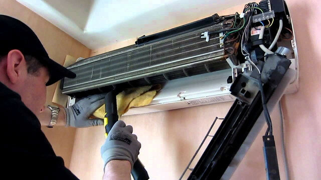 Как снять внутренний блок сплит