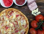 Pitstsa na rayone (ulitsa Voykova, 41), entrega de comida y almuerzo
