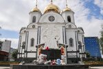 Крест в честь Кирилла и Мефодия (Krasnodar, Tsentralniy City administrative district, Tsentralniy Microdistrict, Postovaya ulitsa), chapel, memorial cross