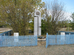 Мемориал Великой Отечественной войны (Volgograd Region, Kotelnikovskiy rayon, Pimeno-Chernyanskoye selskoye poseleniye, khutor Pimeno-Cherni), monument, memorial
