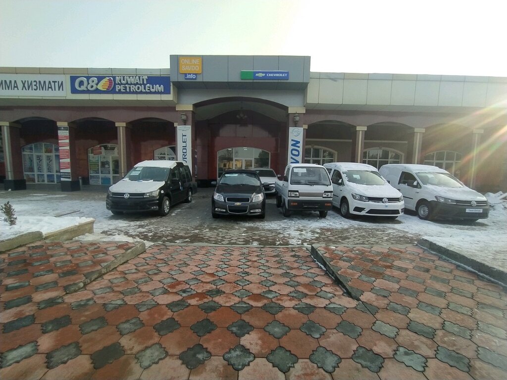 Trade in Uzbekistan автосалоны