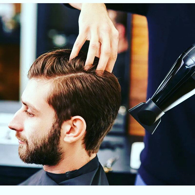 Укладка мужских волос в парикмахерской - 81 фото