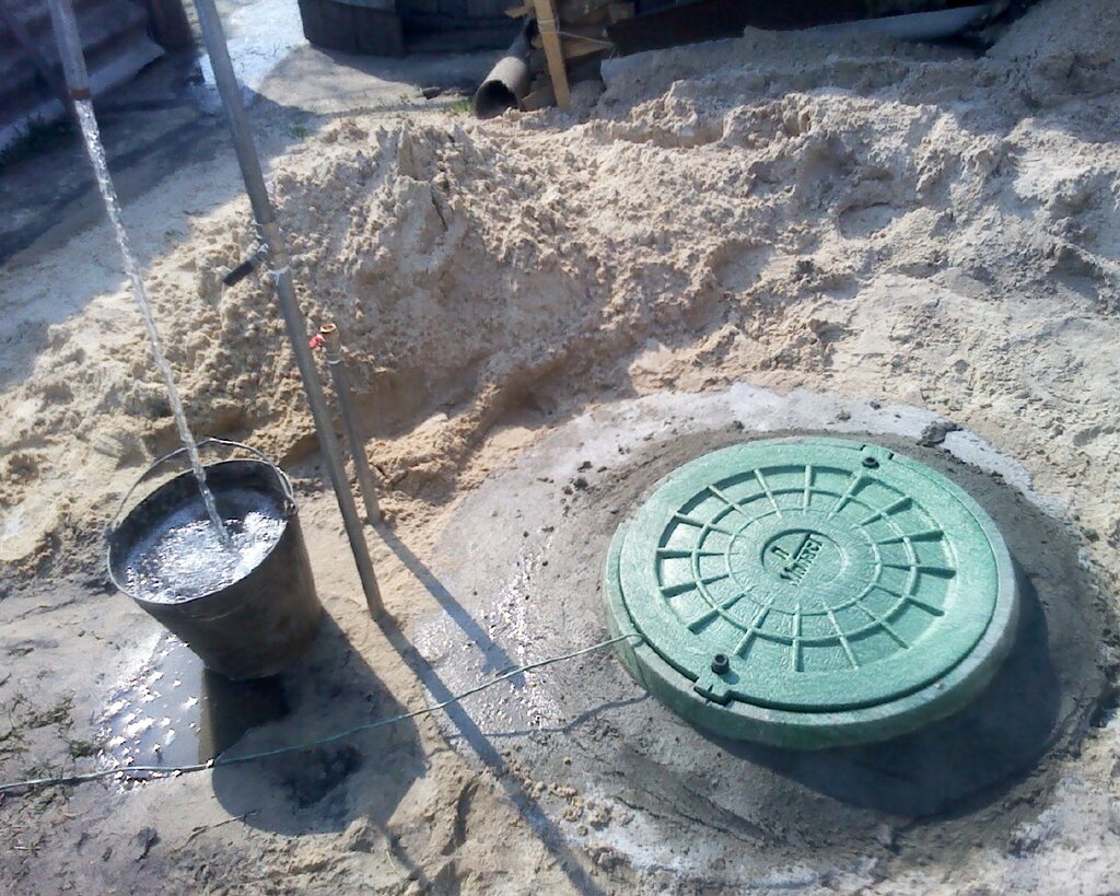 Вентиляция в приямке скважины