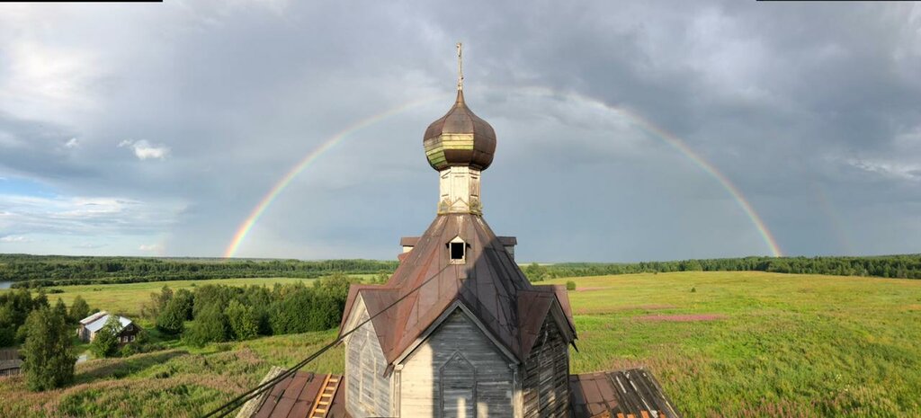 Православный храм Церковь Троицы Живоначальной в Мондино, Архангельская область, фото