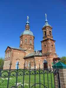 Центр Рязанской области село Лунино (Ryazan Region, Shilovskiy rayon, Zadubrovskoye selskoye poseleniye, selo Lunino) ، لافتة تاريخية، حجر أساس