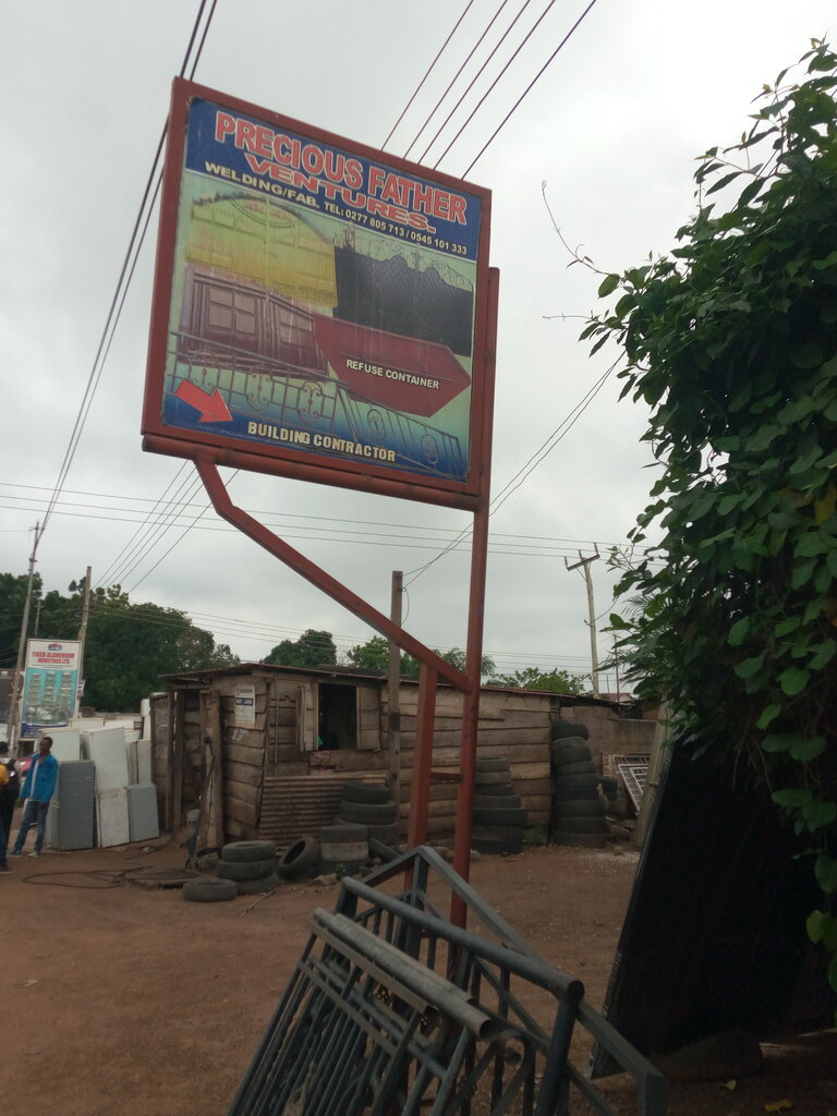 Metal furniture Precious Father ventures, Accra, photo