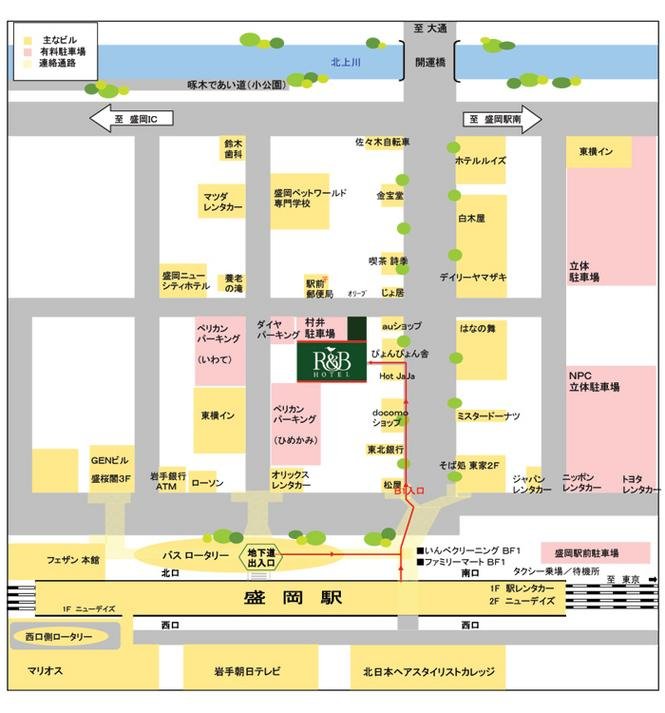 Фото R&b Hotel Morioka-Ekimae