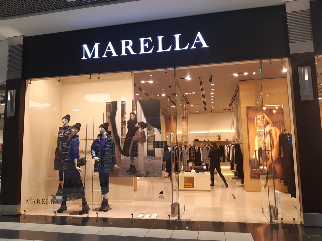 Магазины marella в москве