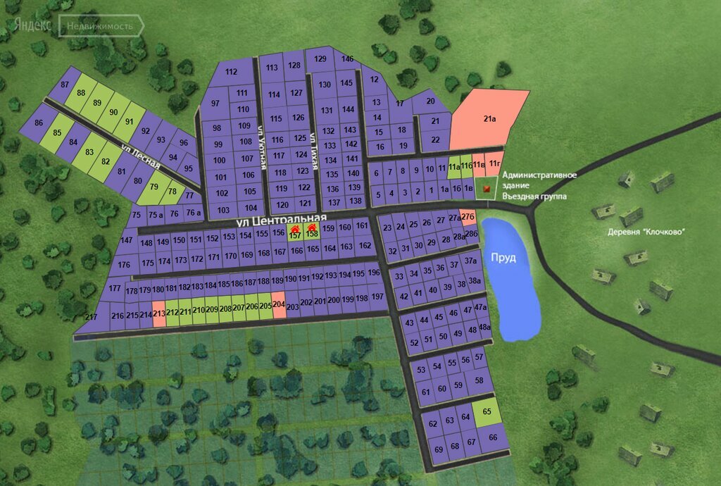 Карта поварово солнечногорский район с улицами
